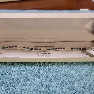 Kohl's Sterling Silver Marcasite Bracelet